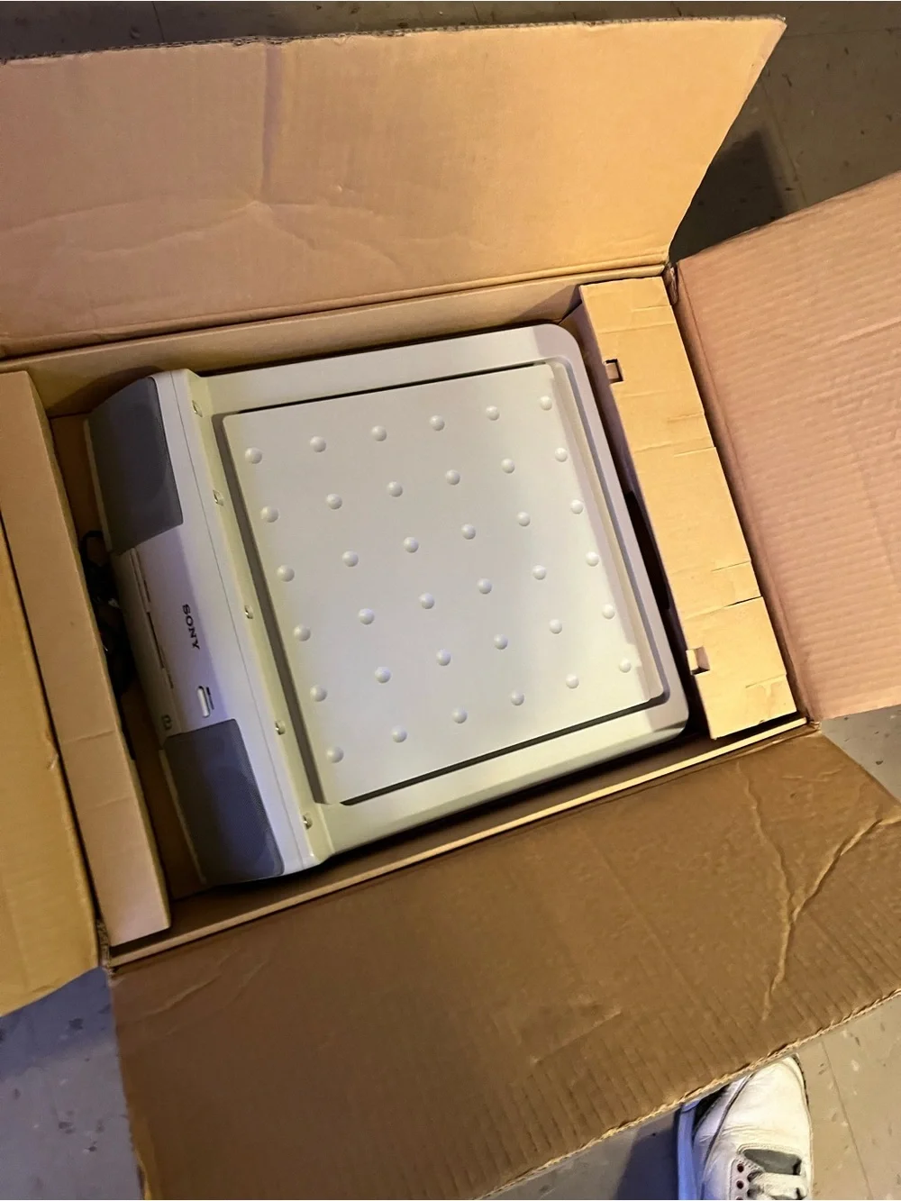NIB vintage SONY CSS-B100 computer platform speaker system BRAND NEW